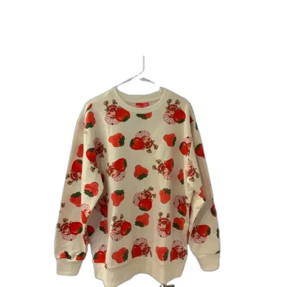 Strawberry Shortcake Women’s Crew Neck Sweater Size M - Picture 1 of 7
